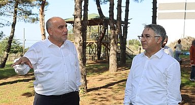 Başkan İbrahim Sandıkçı: “Çocuklarımıza doğa ve çevre sevgisi aşılıyoruz