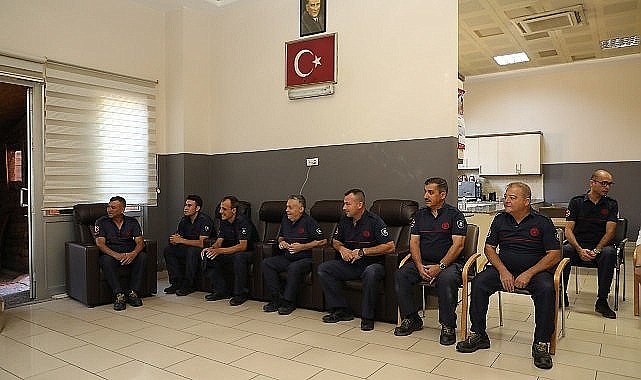 Başkan Mehmet Ertaş, İtfaiye Haftası'nı kutladı