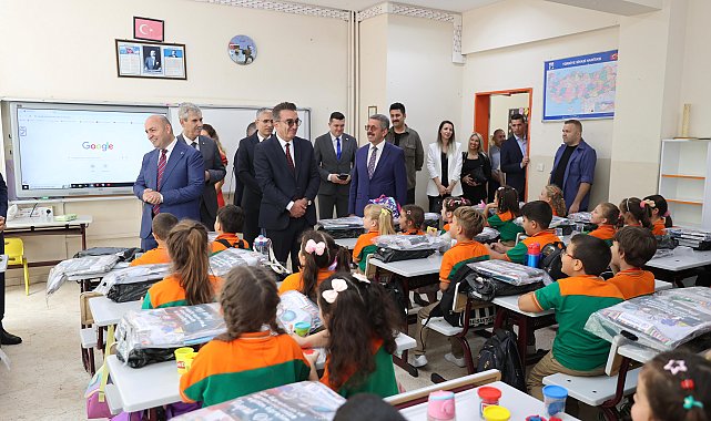 Başkan Mutlu, öğrencileri ziyaret etti