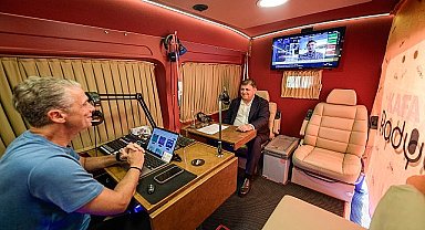 Başkan Tugay, Kafa Radyo'ya konuk oldu “İzmir Büyükşehir Belediyesi'nin vergi ve SGK borcu yok