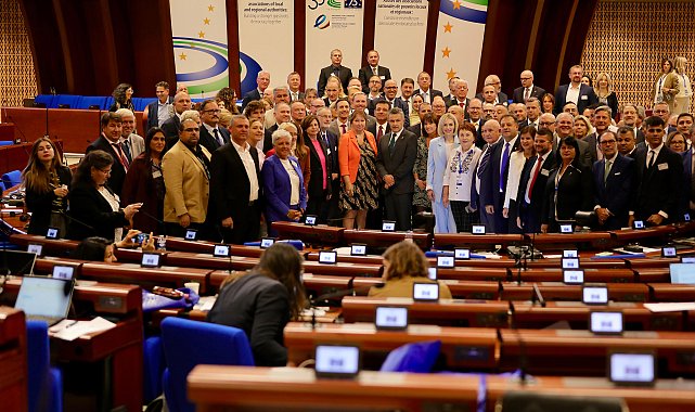 Başkan Ünlüce, Avrupa Konseyi Yerel ve Bölgesel Yönetimler Zirvesi’ne katıldı