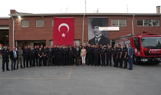 Başkan Ünlüce: İtfaiye personelimiz büyük bir özveriyle çalışıyor