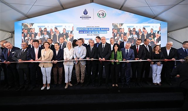 Başkan Ünlüce, Kurtuluş Savaşı Anı Evi ve Seyir Terası açılışına katıldı