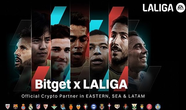 Bitget, LaLiga ile milyon dolarlık ortaklık kurdu