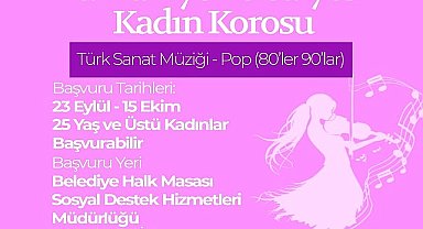 Burhaniye Belediyesi kendi bünyesinde Kadın Korosu kurmak için çalışmalara başladı.