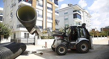 Büyükşehir'den Gebizli'de altyapı çalışması