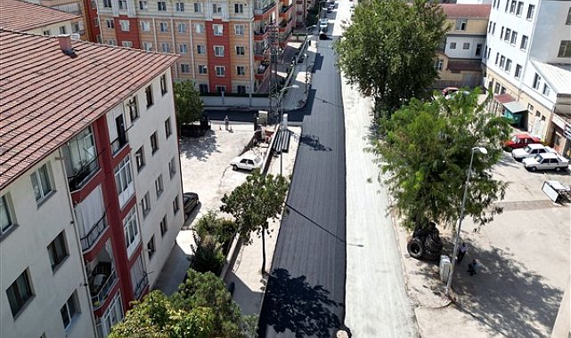 Çankırı Belediyesi bozulan yollarda çalışmalarını tamamladı