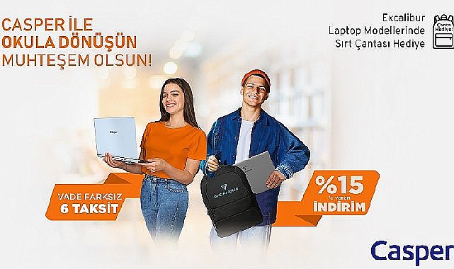 Casper'dan Back to School'a özel kaçırılmayacak teknoloji fırsatları!