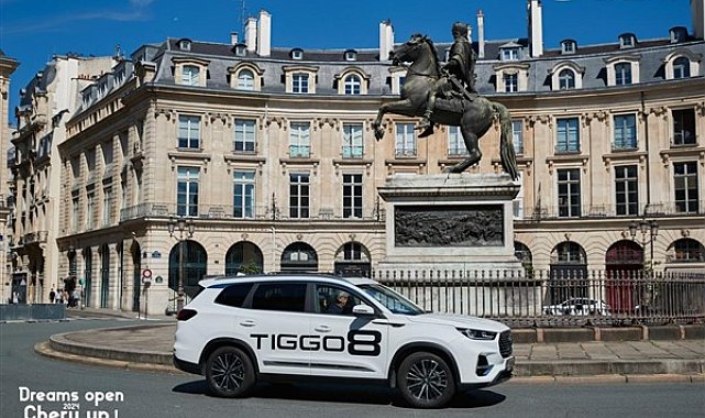 Chery TIGGO 8, Paris’te zarafet kavramını yeniden tanımladı