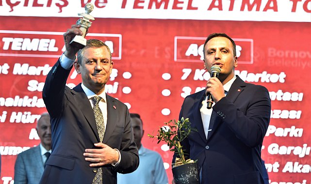 CHP Genel Başkanı Özel, Bornova’da
