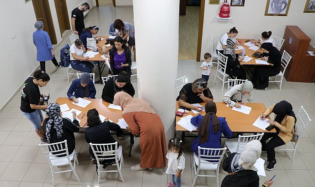 Çiftlikköy’de kış kurslarına büyük ilgi