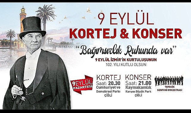 Çiğlililer 9 Eylül'ü Coşkuyla Kutlayacak