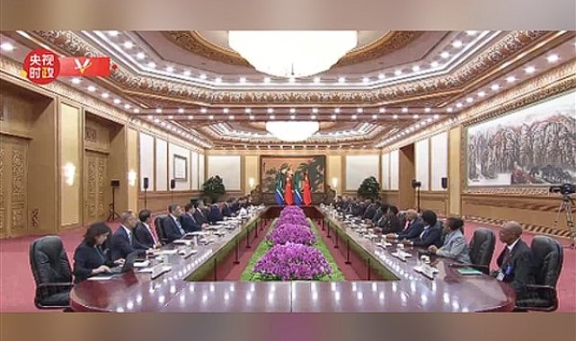 Çin-Güney Afrika stratejik iş birliği kuruldu