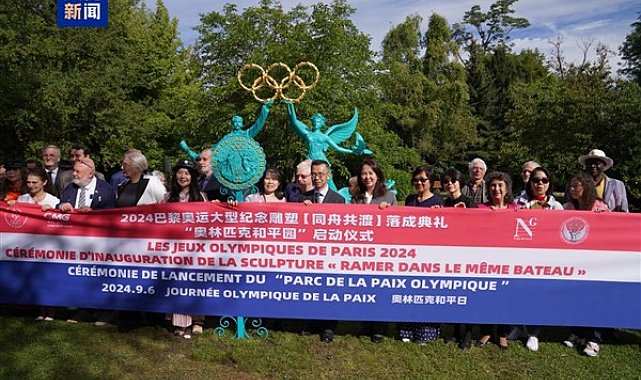 CMG'den Fransa Olimpiyat Komitesi'ne hediye