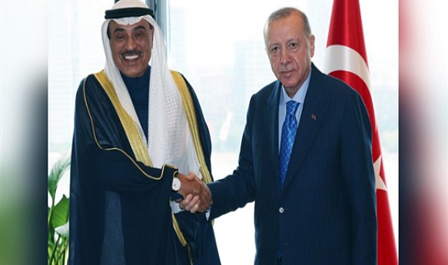 Cumhurbaşkanı Erdoğan’ın, Kuveyt Veliaht Prensi Şeyh Al Sabah’ı kabul etti