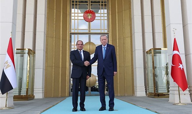 Cumhurbaşkanı Erdoğan, Mısır'lı mevkidaşı Es-Sisi ile görüştü