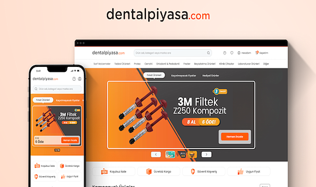 Dentalpiyasa.com, diş hekimlerini ve depoları buluşturarak maliyetleri azaltıyor
