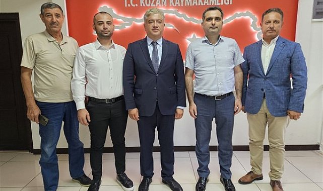 DEVA Partili Kısacık, Kozan'ı ziyaret etti