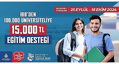 Ekrem İmamoğlu İBB'nin üniversiteli öğrencilere verdiği 'Genç Üniversiteli Eğitim Desteğine