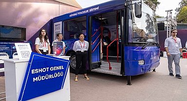 ESHOT 93. İEF'de Güvenli Yolculuk Sistemi'ni tanıtıyor