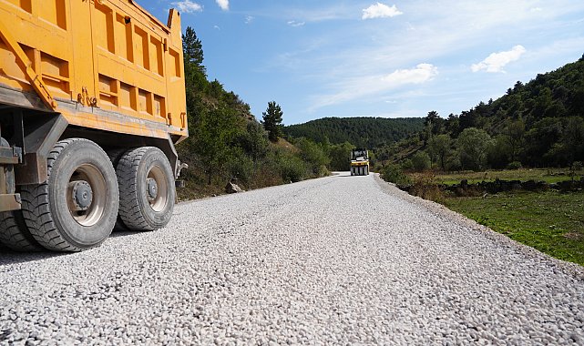 Eskişehir Büyükşehir Belediyesinden Han yolunda çalışma