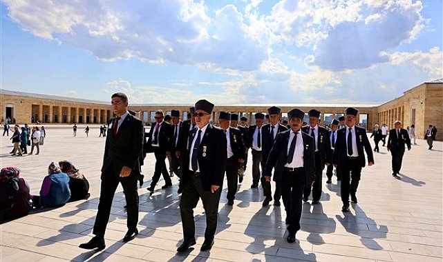 Eskişehirli gazilere yönelik Ankara turu düzenlendi