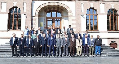 Esnaf Odaları Birliği'nden Ahilik Haftası'nda Konya Büyükşehir'e Ziyaret