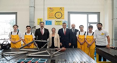 ETi Sarı Bisiklet, Meslek Liselerinde Bisiklet Üretimi Eğitimlerini Başlatıyor! 