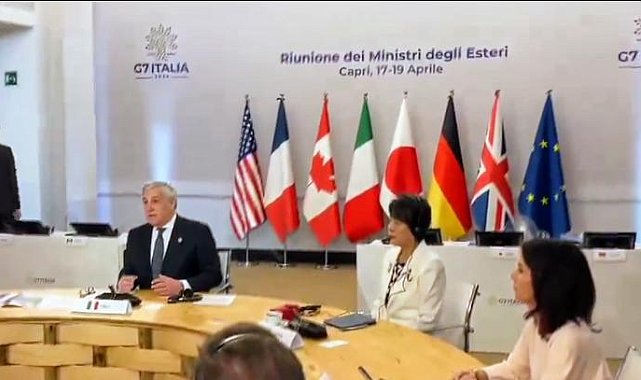 G7 Dışişleri Bakanları İran'ın Rusya'ya balistik füze satışını kınadı.