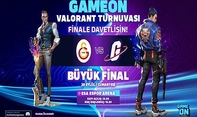 Galatasaray Espor – Galakticos GAMEON VALORANT Turnuvası’nda karşı karşıya gelecek