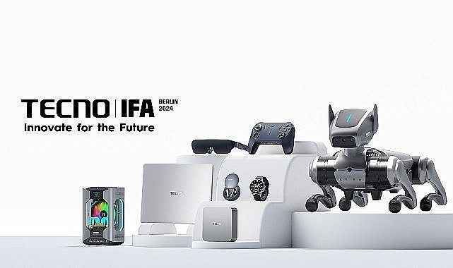 Gelecek İçin İnovasyon: TECNO, IFA Berlin 2024'te Yeni Yapay Zeka Stratejisini ve AIoT Ürünlerini Sergileyecek