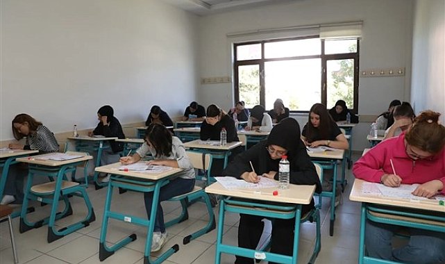 Genç KAYMEK, YKS Hazırlık Kursu için seviye tespit sınavı yaptı