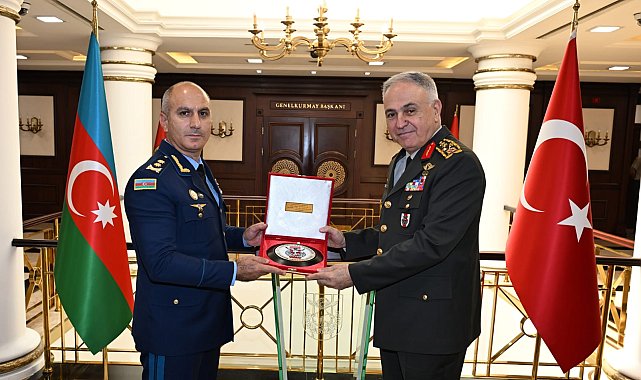 Gürak, Azerbaycan Hava Kuvvetleri Komutanı Tümgeneral İslamzade'yi kabul etti