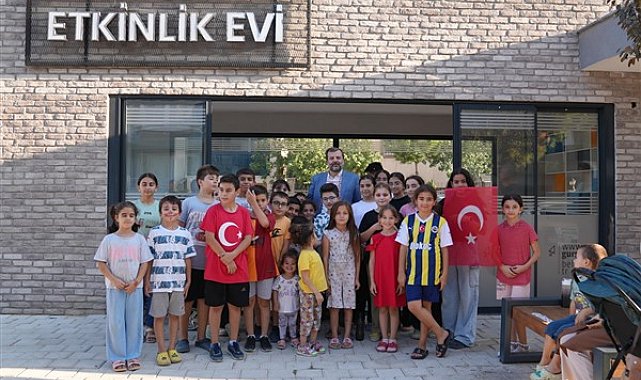Gürsu’daki Etkinlik Evi çocukları ağırlamaya devam ediyor