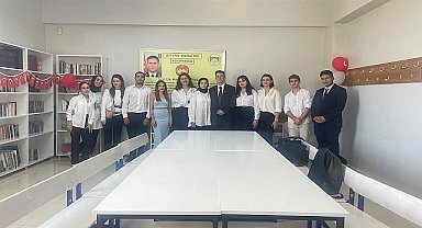 Hatay'da şehidin adının yaşayacağı kütüphaneye Gölcük Belediyesi'nden destek.