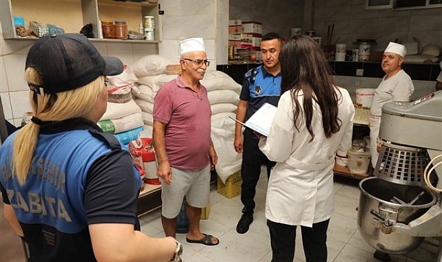 Hatay’da zabıtadan gıda işletmelerine denetim