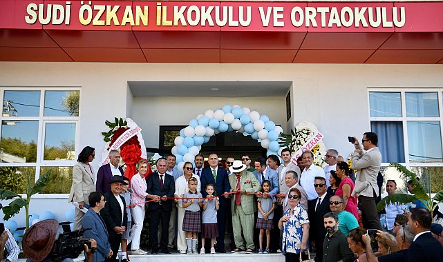 Hayırseverler tarafından Bodrum'da 51'inci okul açıldı