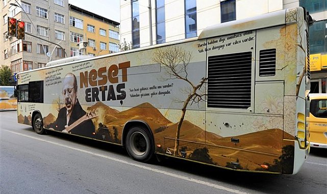 İETT, Neşet Ertaş'ı vefa otobüsü ile anıyor