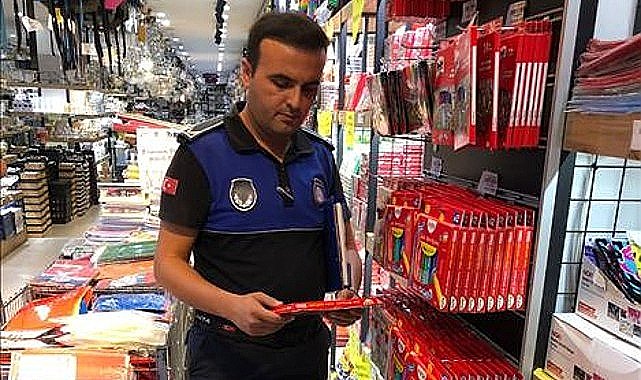 İnegöl'de Kırtasiyeler Mercek Altında