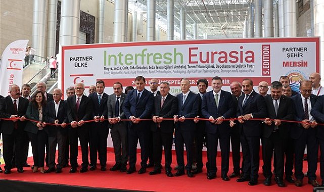 Interfresh Eurasia Fuar’ı İzmir’de törenle açıldı
