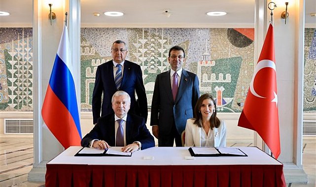 İstanbul ve Moskova arasında iş birliği protokolü imzalandı