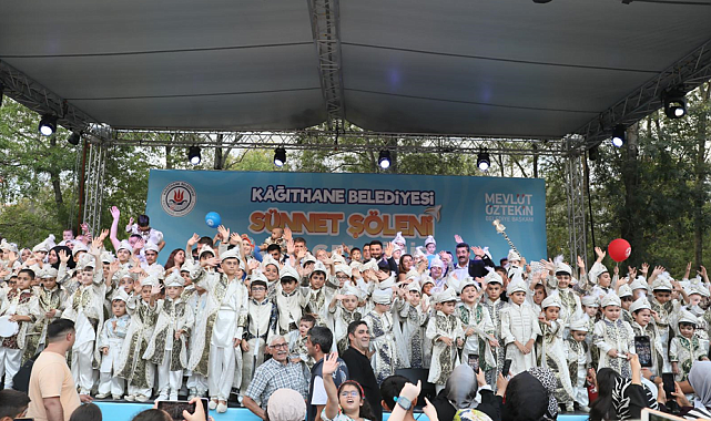 Kağıthane Belediyesi, bin 100 çocuğu sünnet ettirdi