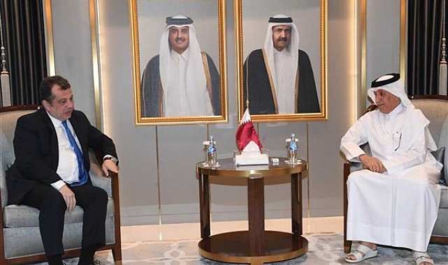 Katar Devlet Bakanı Muraikhi, Ermenistan'ın Katar Büyükelçisi Sarkissian'la görüştü