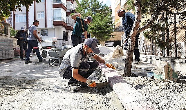 Keçiören'de altyapı seferberliği
