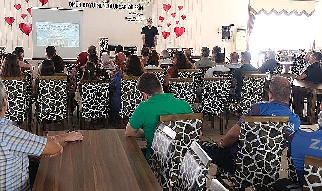 Kemer Belediye personeline afet eğitimi