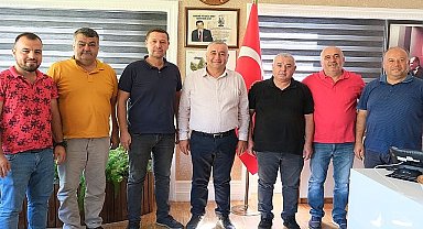 Kemer Yeni Sanayi Başkanı'ndan Akın'a ziyaret