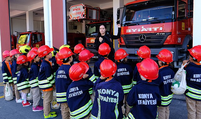 Konya Büyükşehir Belediyesi, 32 bin öğrenciye yangın ve afet bilinci eğitimi verecek