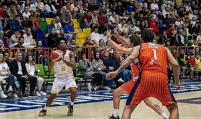 Konya Büyükşehir Belediyespor TBL'de İlk İç Saha Maçında Galip