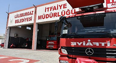 Lüleburgaz İtfaiyesi'nden 475 yangına müdahale