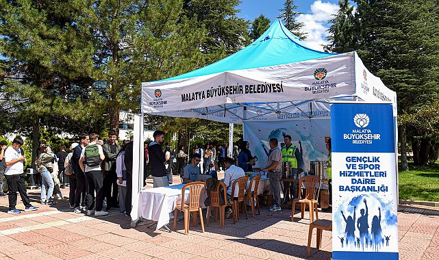 Malatya Büyükşehir Belediyesi, İnönü Üniversitesi'nde Tanıtım ve Bilgilendirme Standı açtı